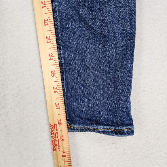 Rag and Bone Jeans Womens 27 Blue Skinny Leg Mid Rise Ankle Stretch Casual Denim - Picture 5 of 12